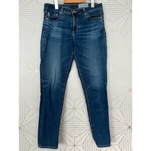 Adriano Goldshmied AG -ed The Prima Cigarette Ankle Denim 28R Stretch $215